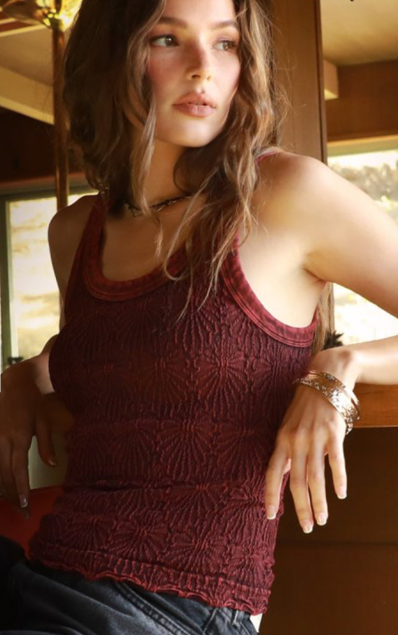 Nikibiki Reversible Lace Tank