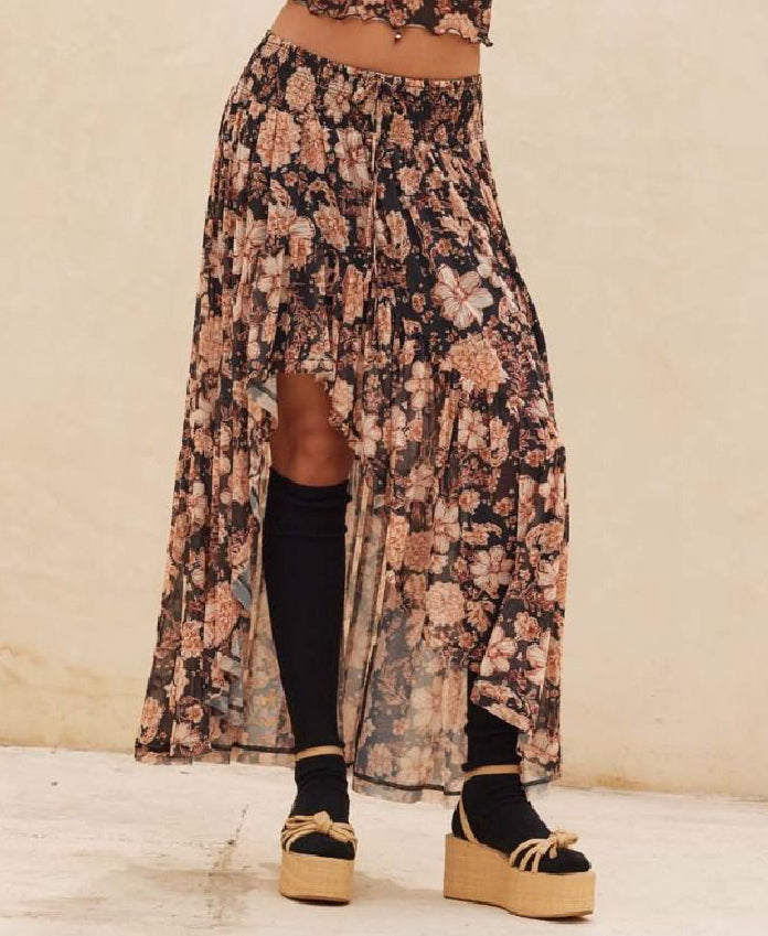 Promesa Flora Asymmetrical Skirt