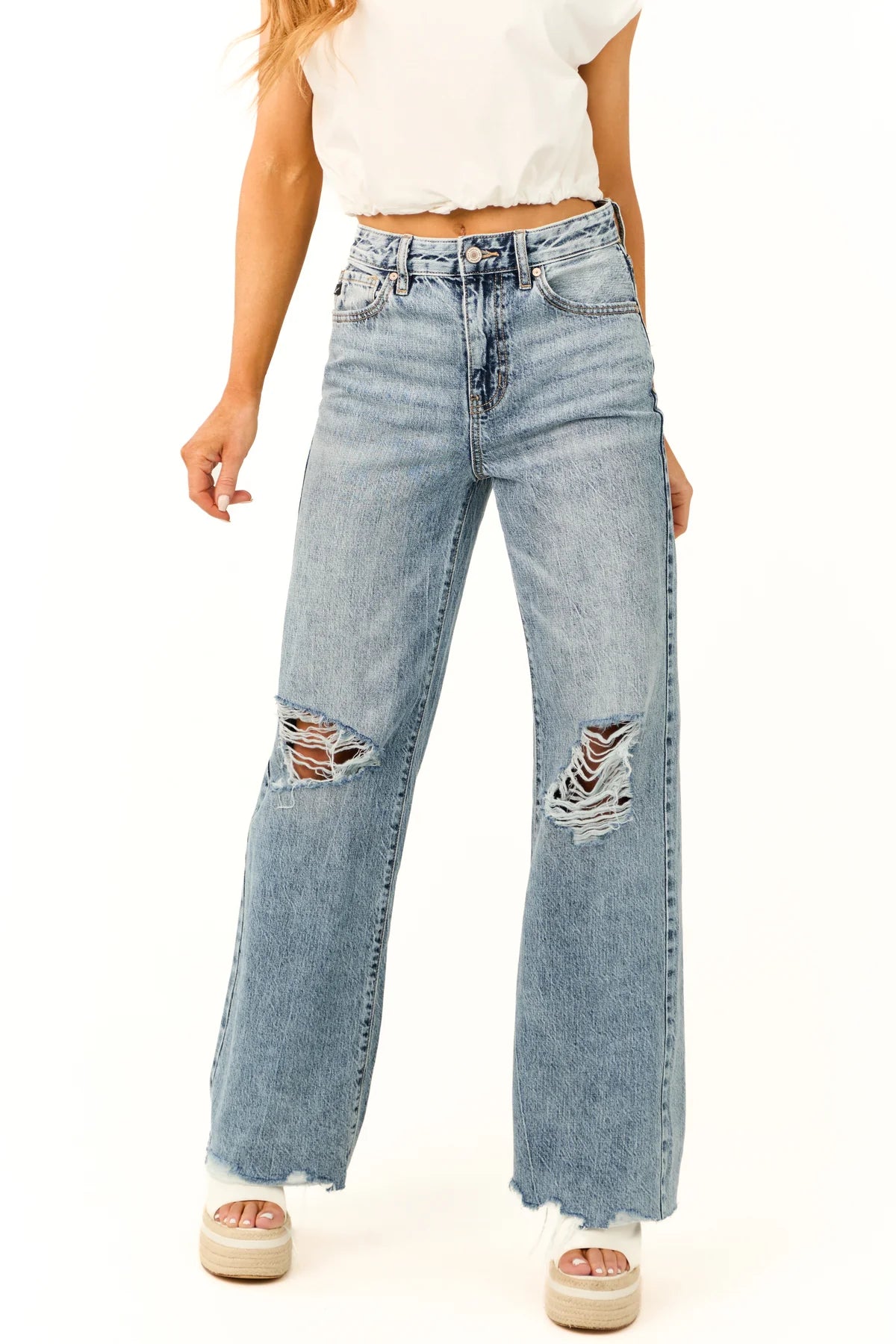 KanCan Wide Leg Jeans
