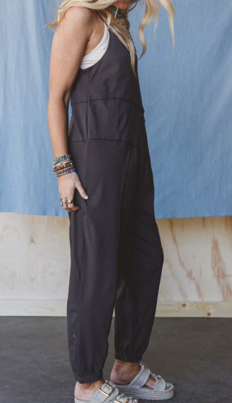 Very J Harem Jumpsuit