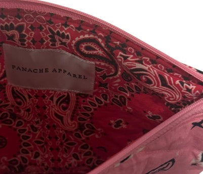 Pink Bandana Clutch