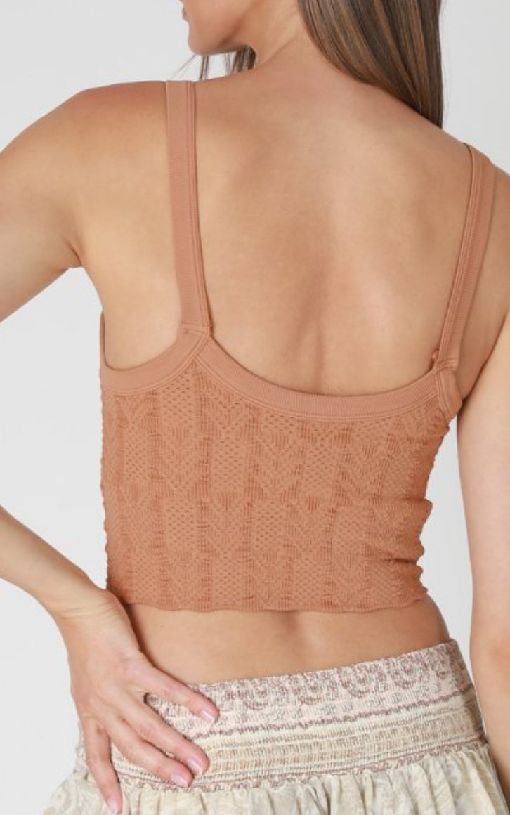 Nikibiki V-Neck Lave Textured Top
