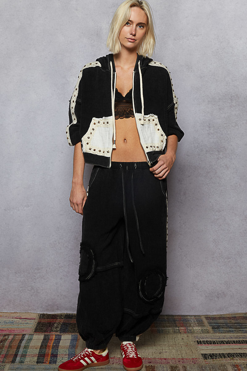 POL Stud Hoodie