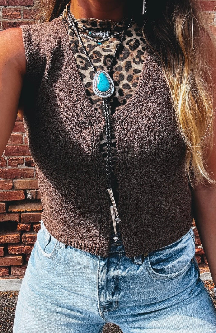 Hook & Eye Sweater Vest