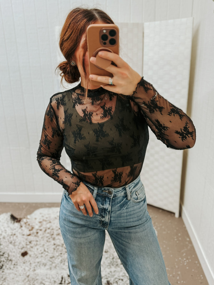 Lace Layering Top
