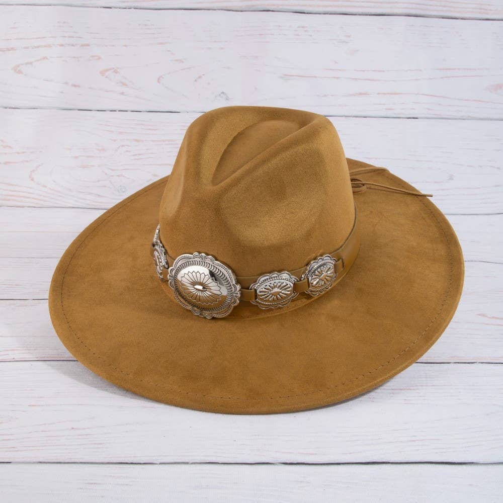 Concho Band Western Hat