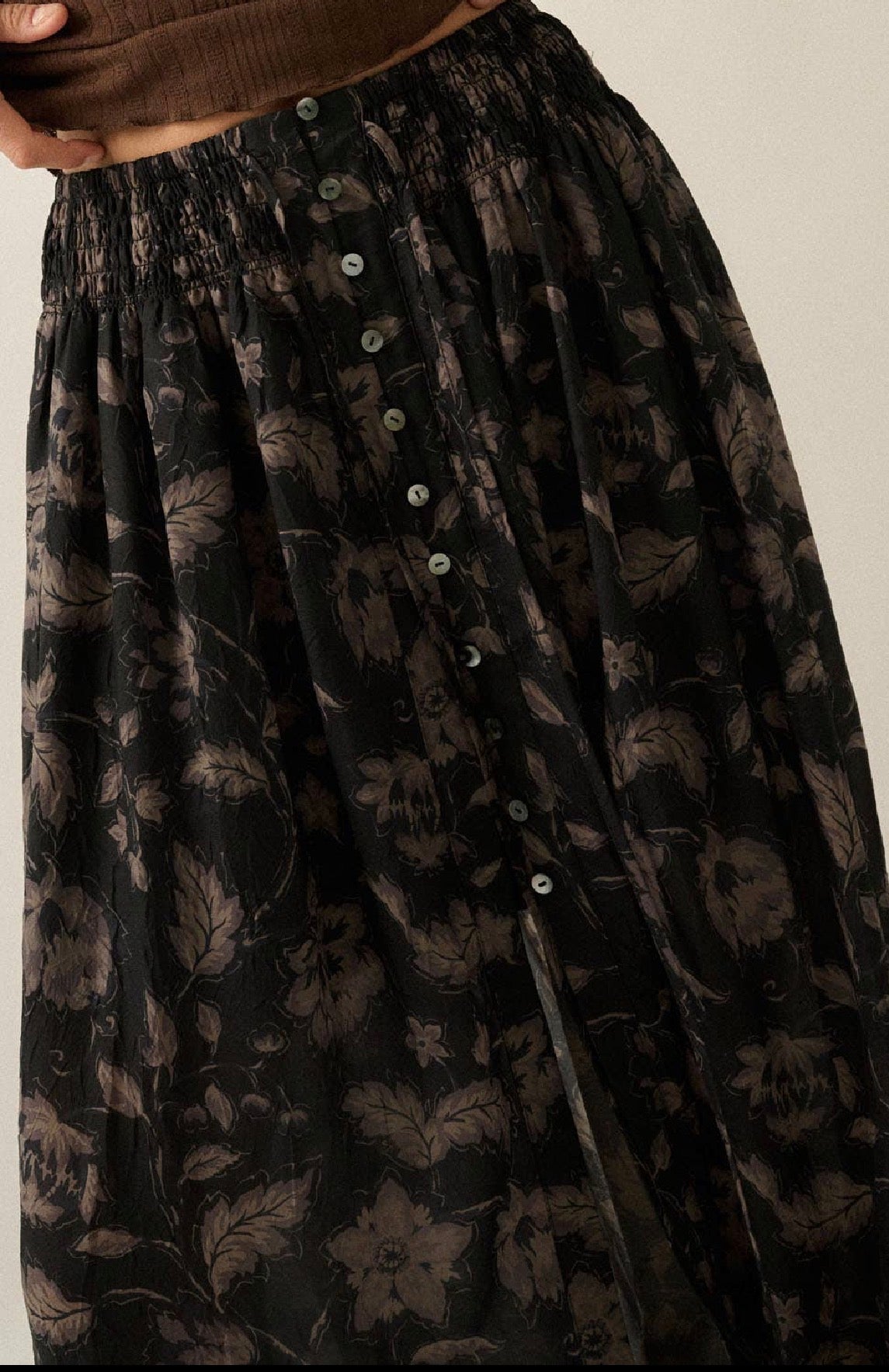 Promesa Floral Maxi Skirt