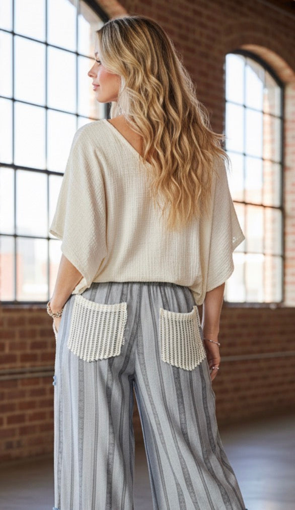 POL Striped Pants