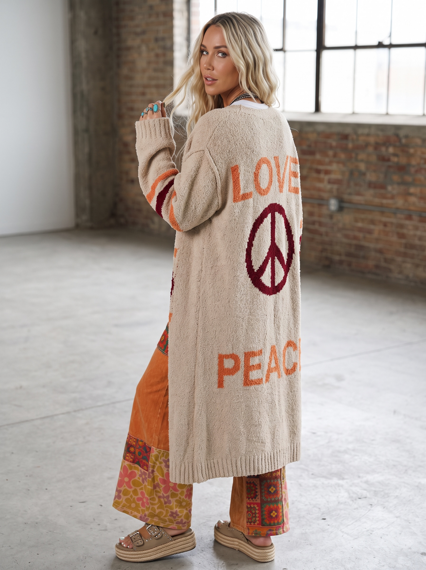 POL Peace Cardigan