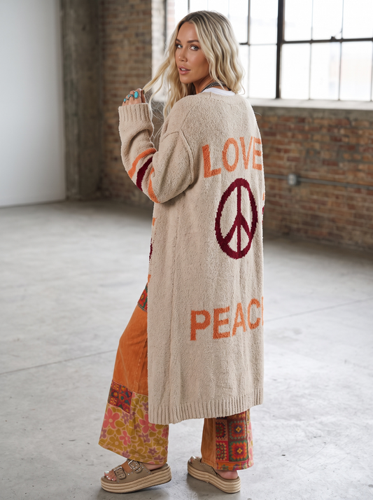 POL Peace Cardigan