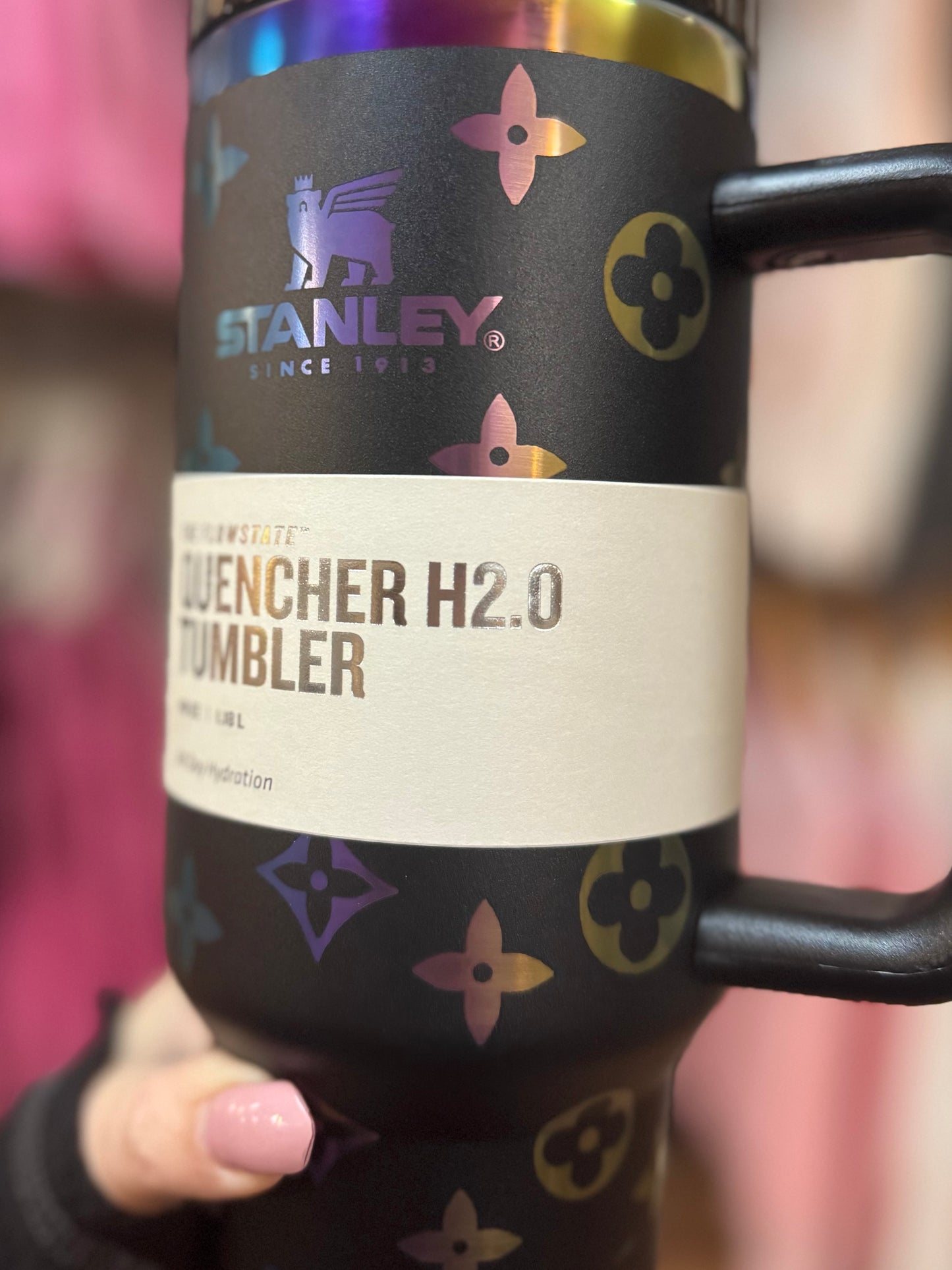 LV Dupe Stanley Tumbler