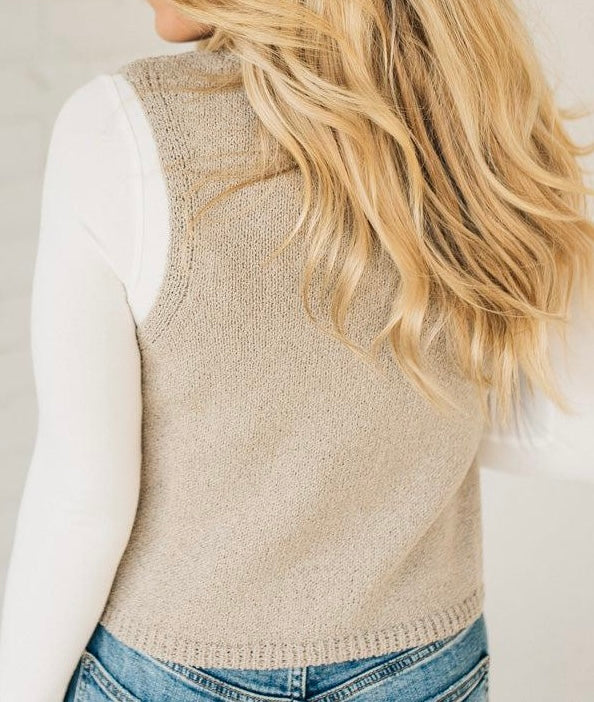 Hook & Eye Sweater Vest