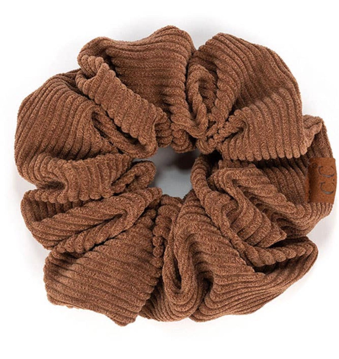 C.C Corduroy Solid Color Soft Scrunchies