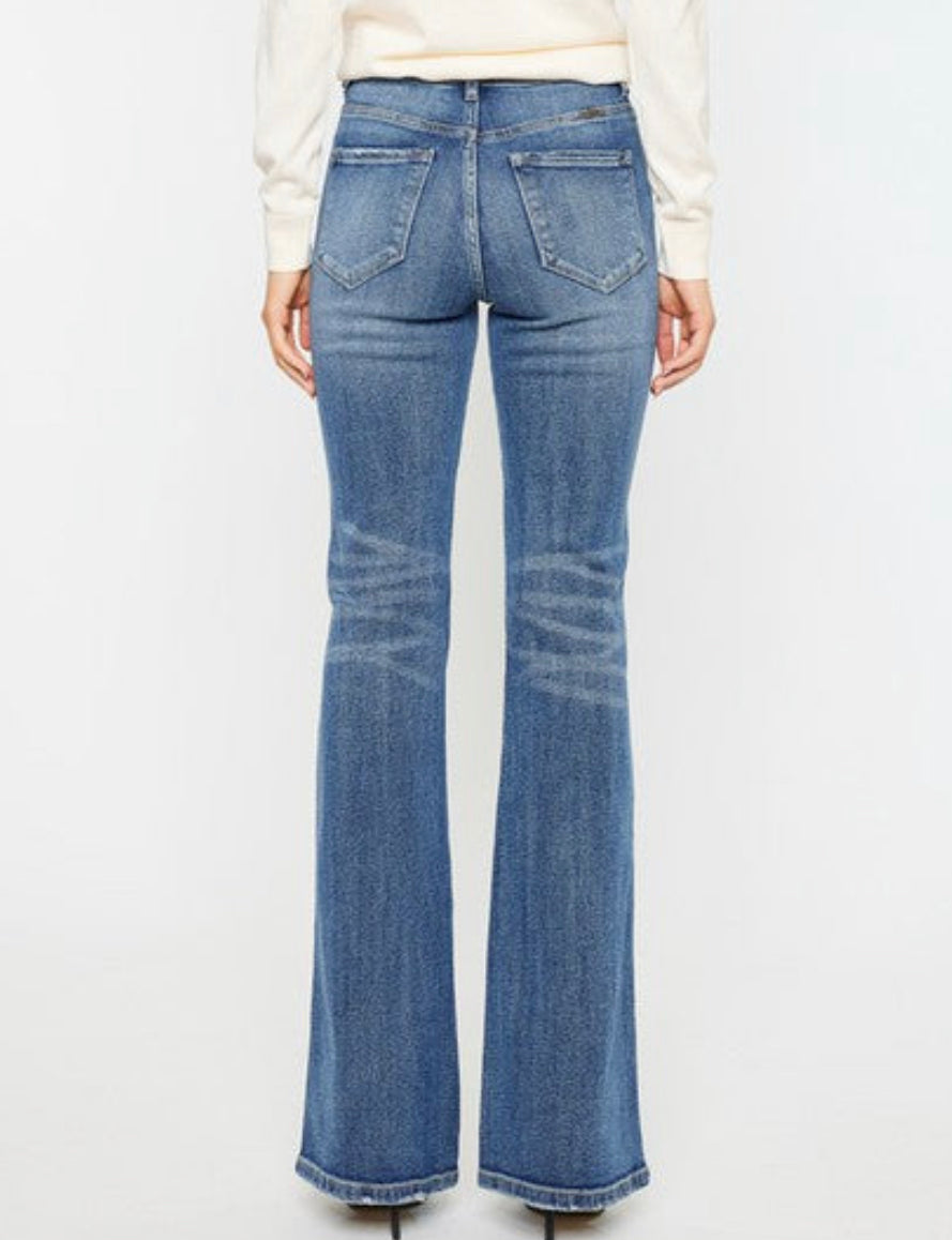 High Rise Flare Jeans - KC7340M