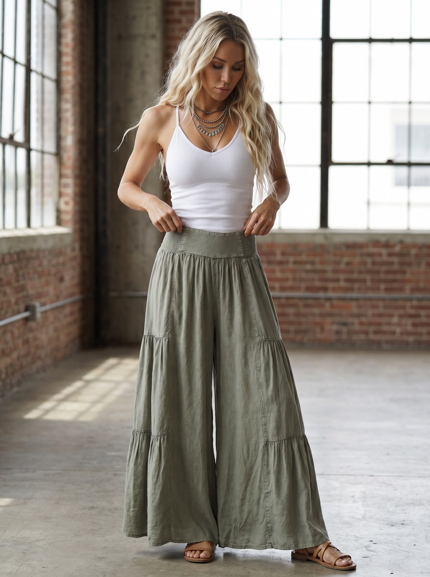 Angie Wide Leg Pants