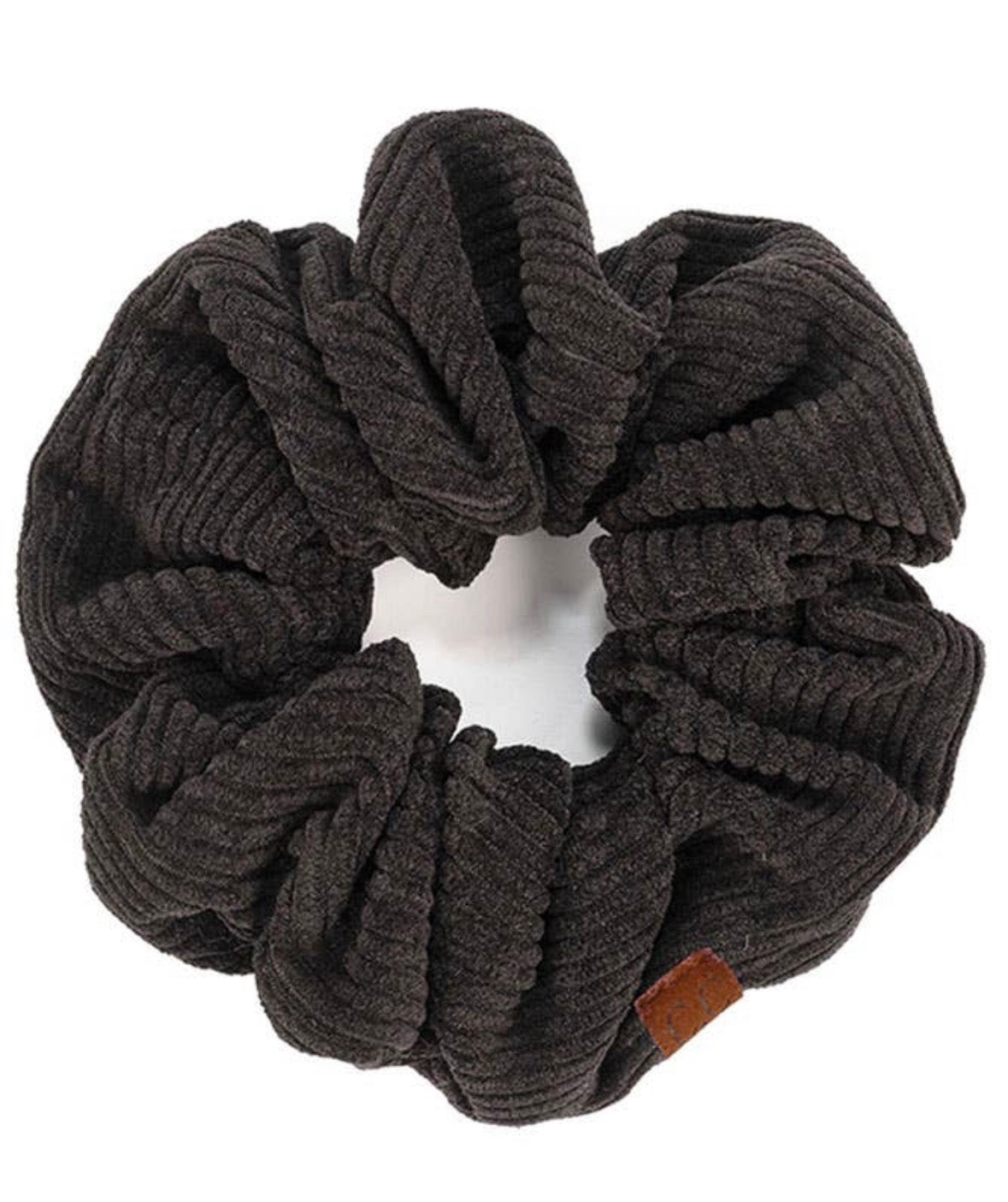 C.C Corduroy Solid Color Soft Scrunchies