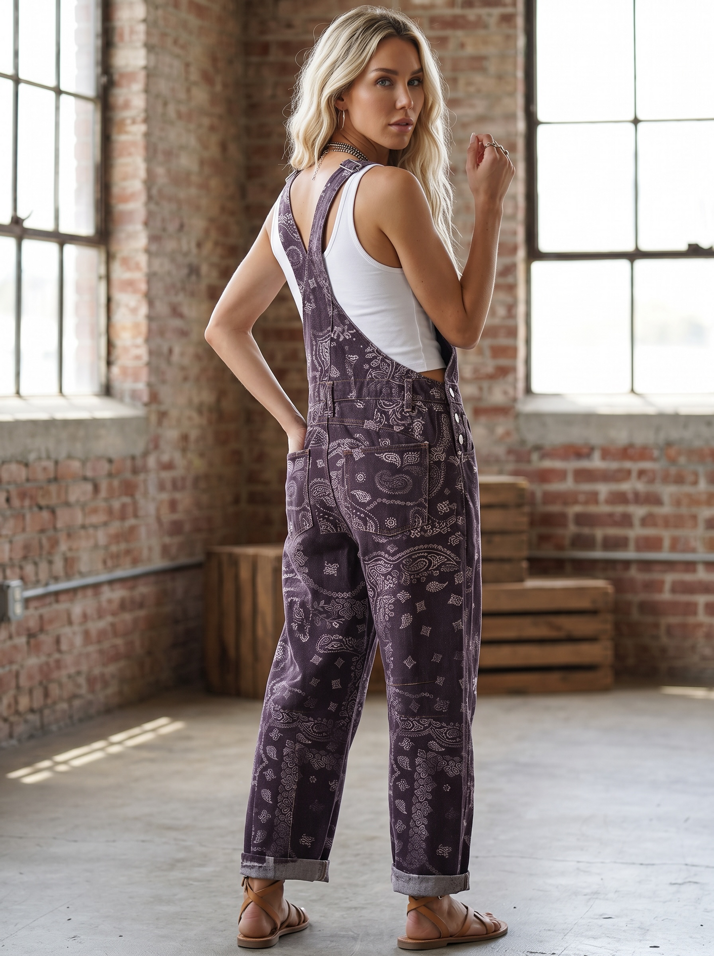 Eesome Bandana Overalls