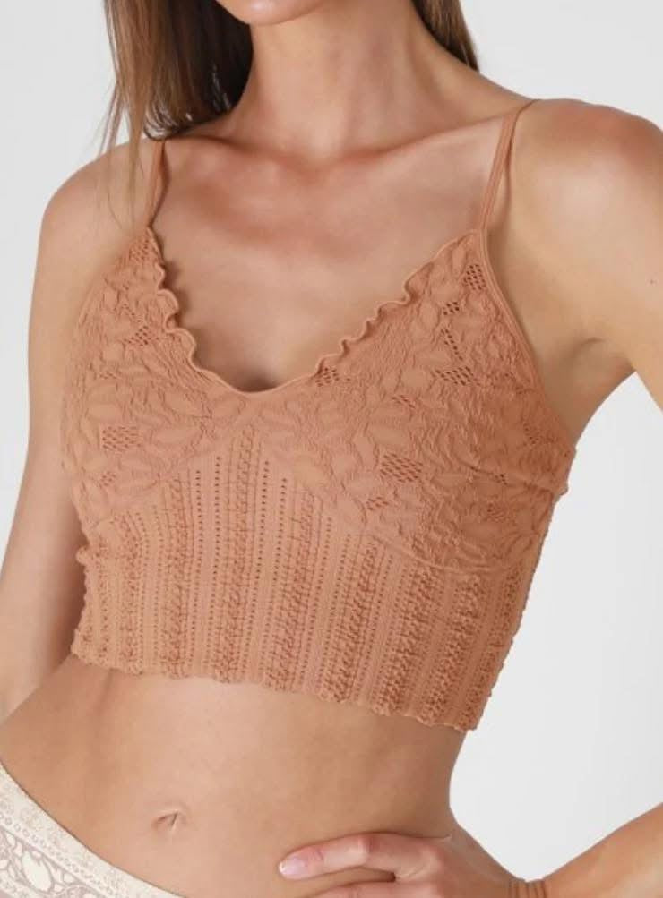 Nikibiki Lace Textured Bralette