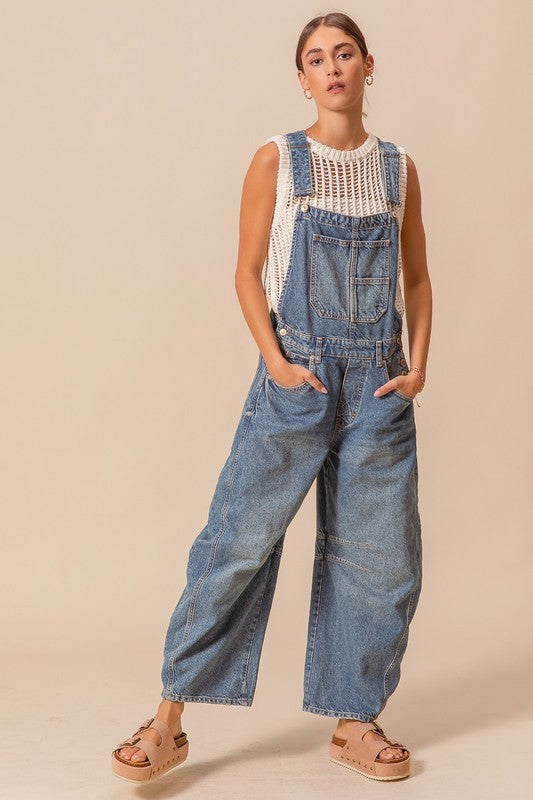 So Me Barrel Overalls