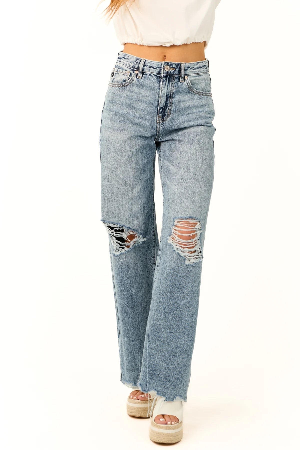 KanCan Wide Leg Jeans