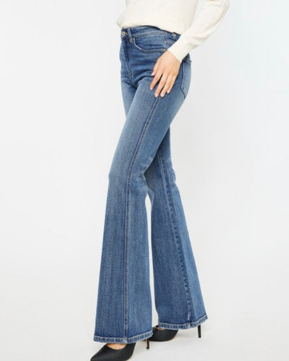 High Rise Flare Jeans - KC7340M