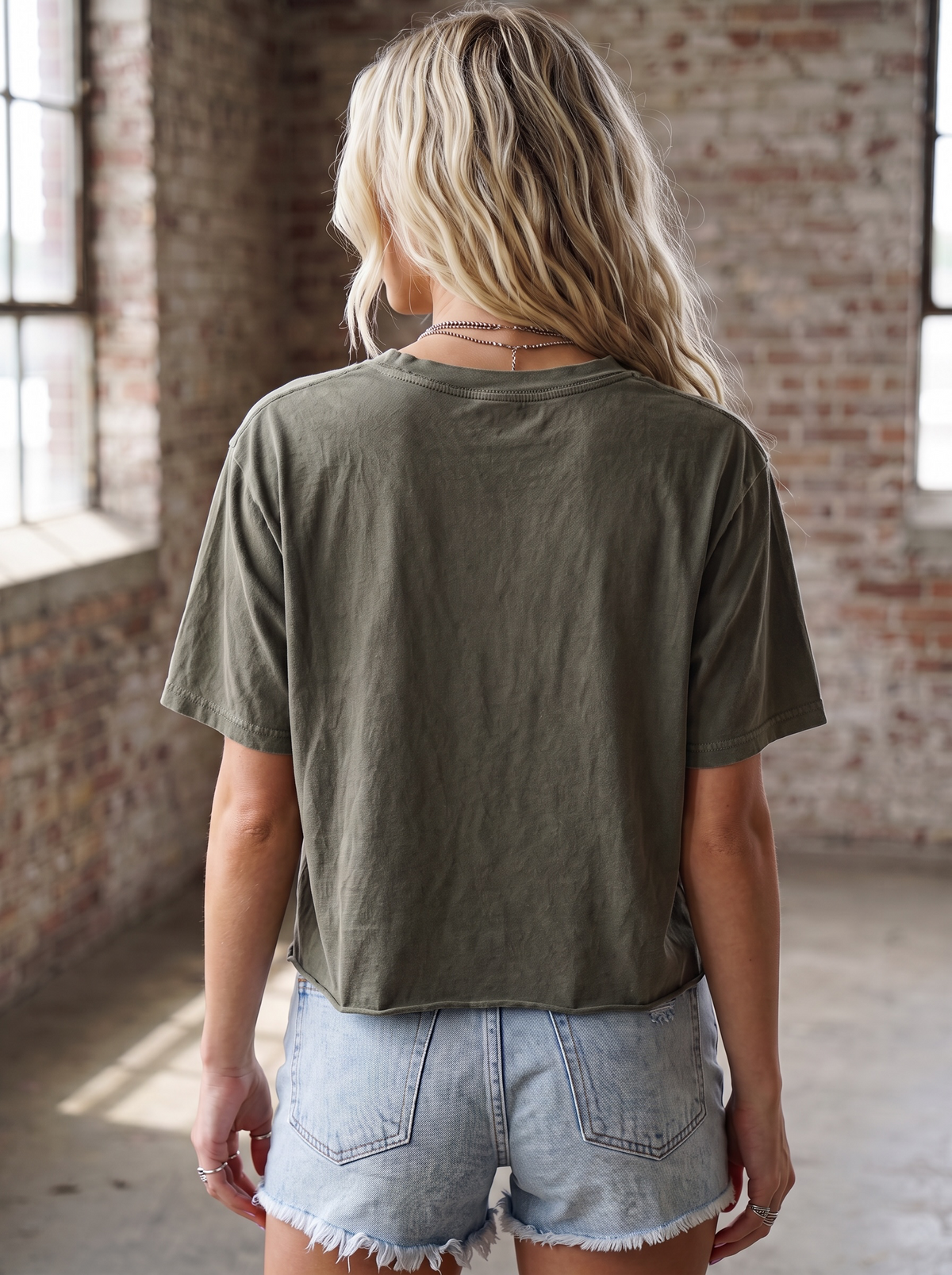 Giddy Up Graphic Crop Tee