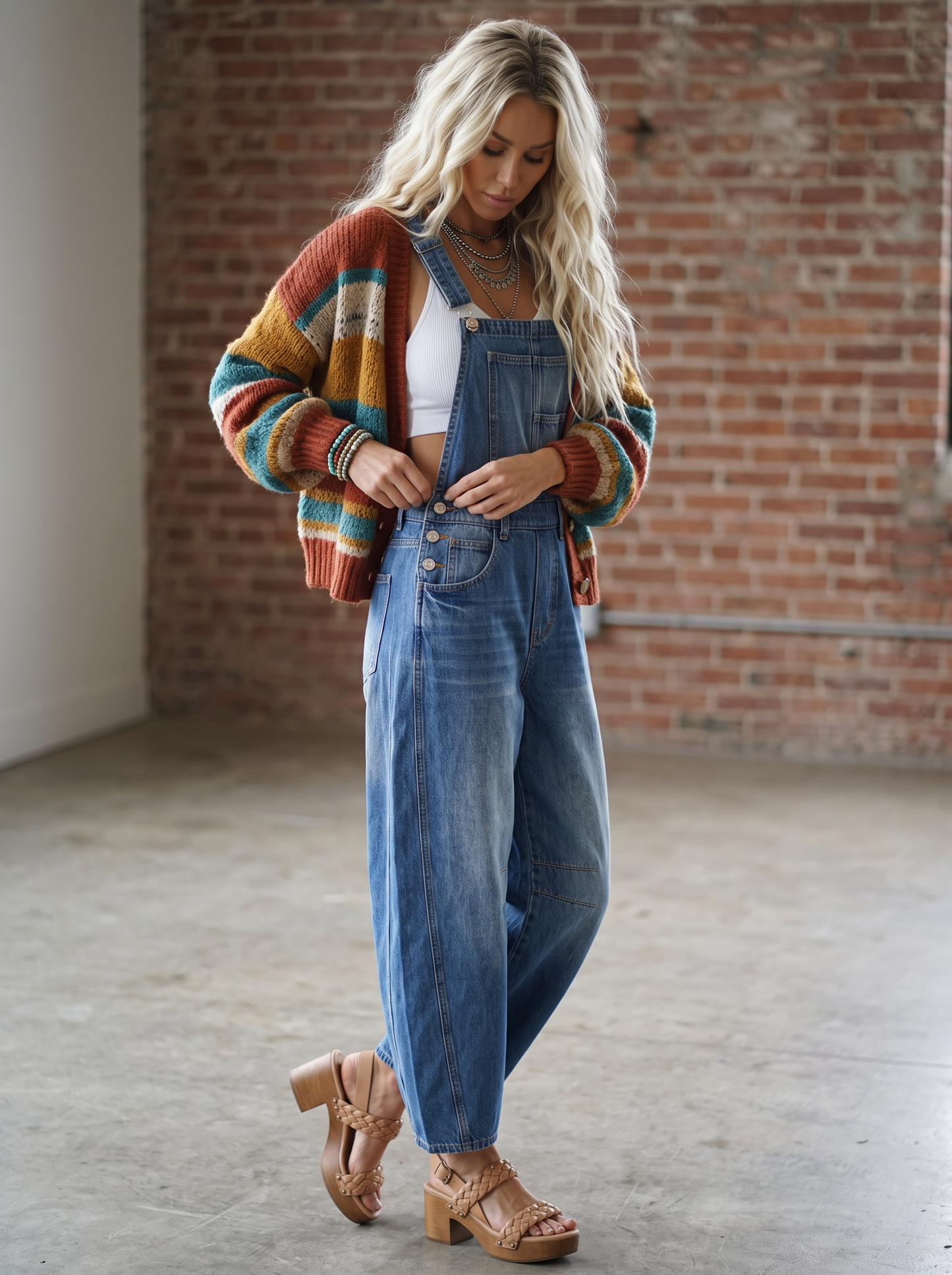 PREORDER- Bluivy Barrel Overalls