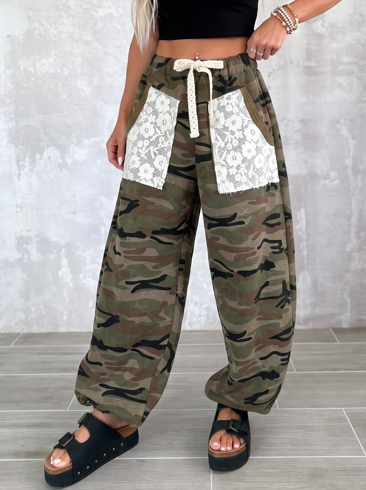 POL Camo Joggers