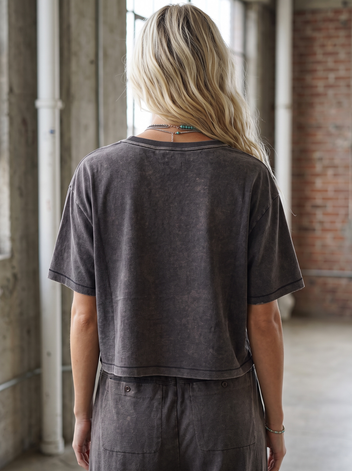 Eesome Mineral Washed Top