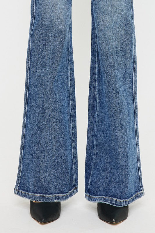 High Rise Flare Jeans - KC7340M