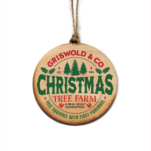 Christmas Tree Farm Griswold & Co Holiday Ornaments