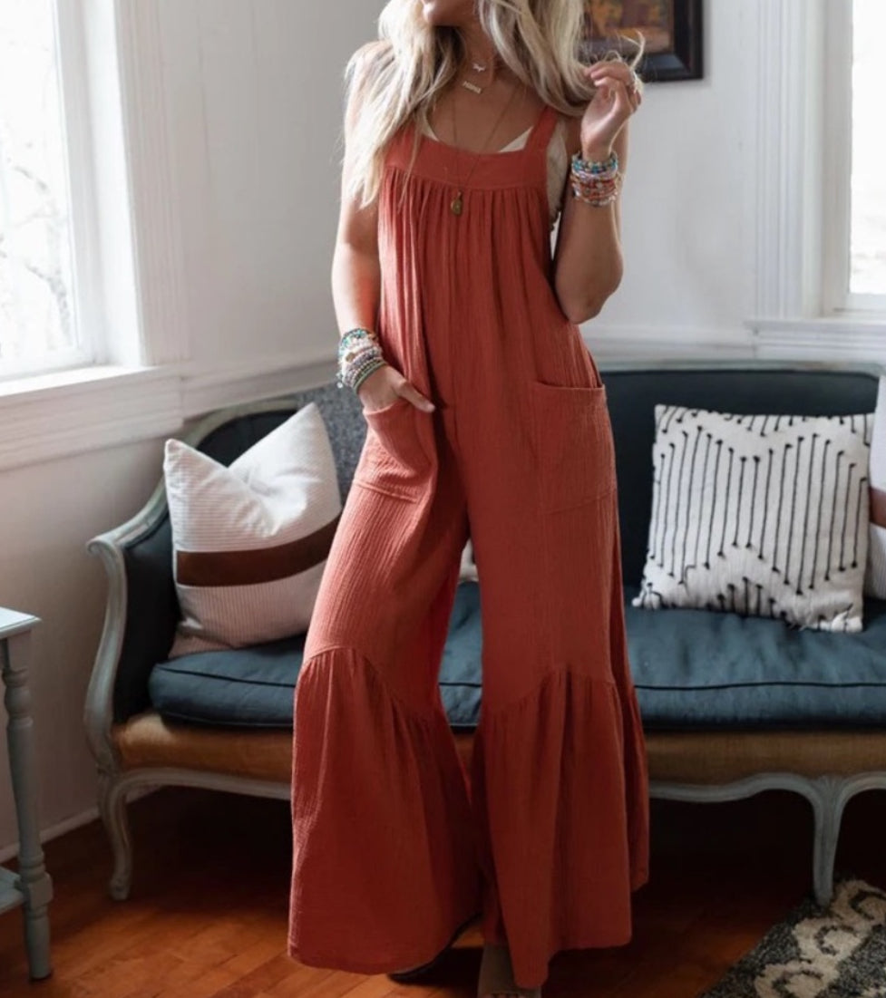 Ces Femme Gauze Jumpsuit