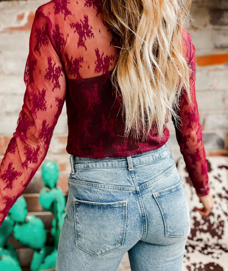 Lace Layering Top