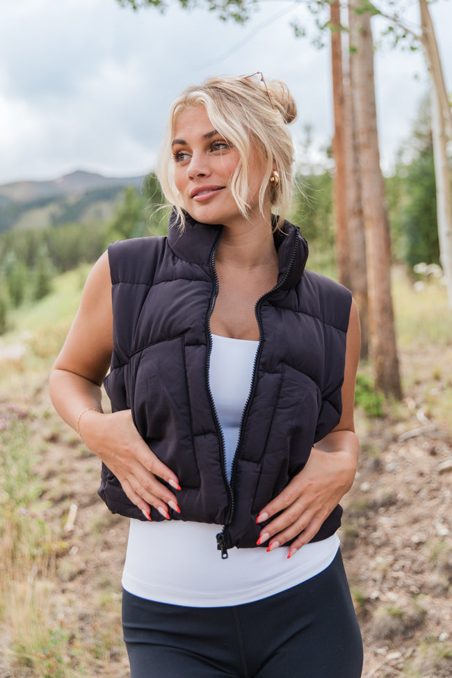 Puffer Vest With Pockets