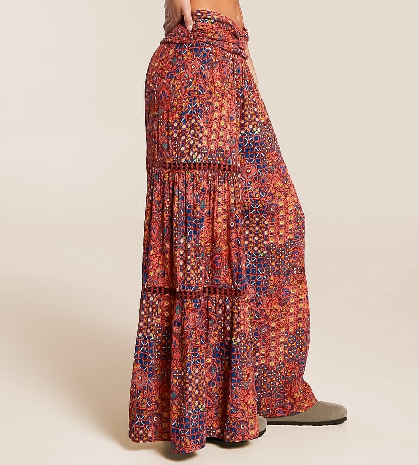 Angie Floral Wide Leg Pants