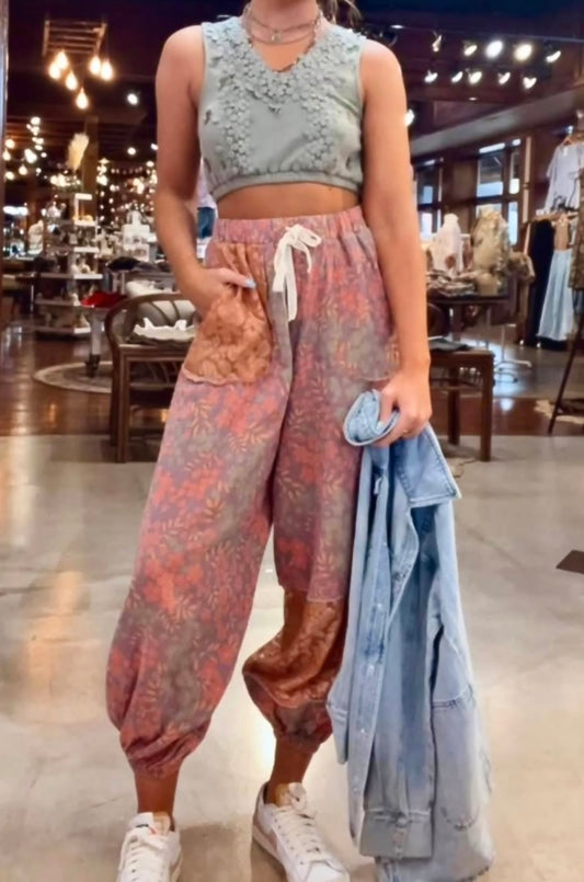 PREORDER - POL Floral Jogger