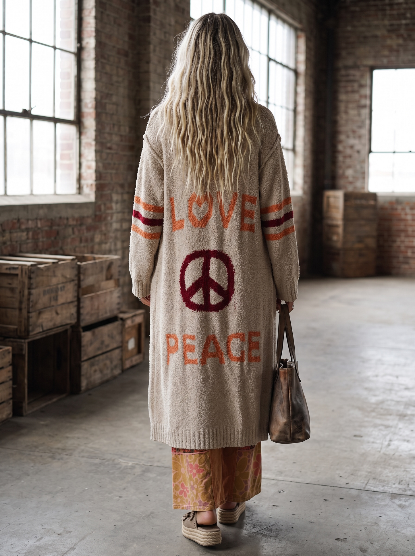 POL Peace Cardigan