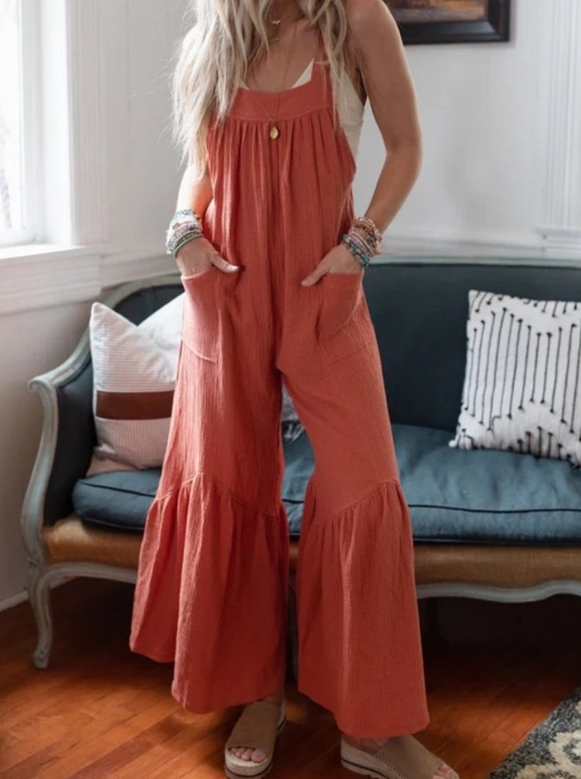 Ces Femme Gauze Jumpsuit