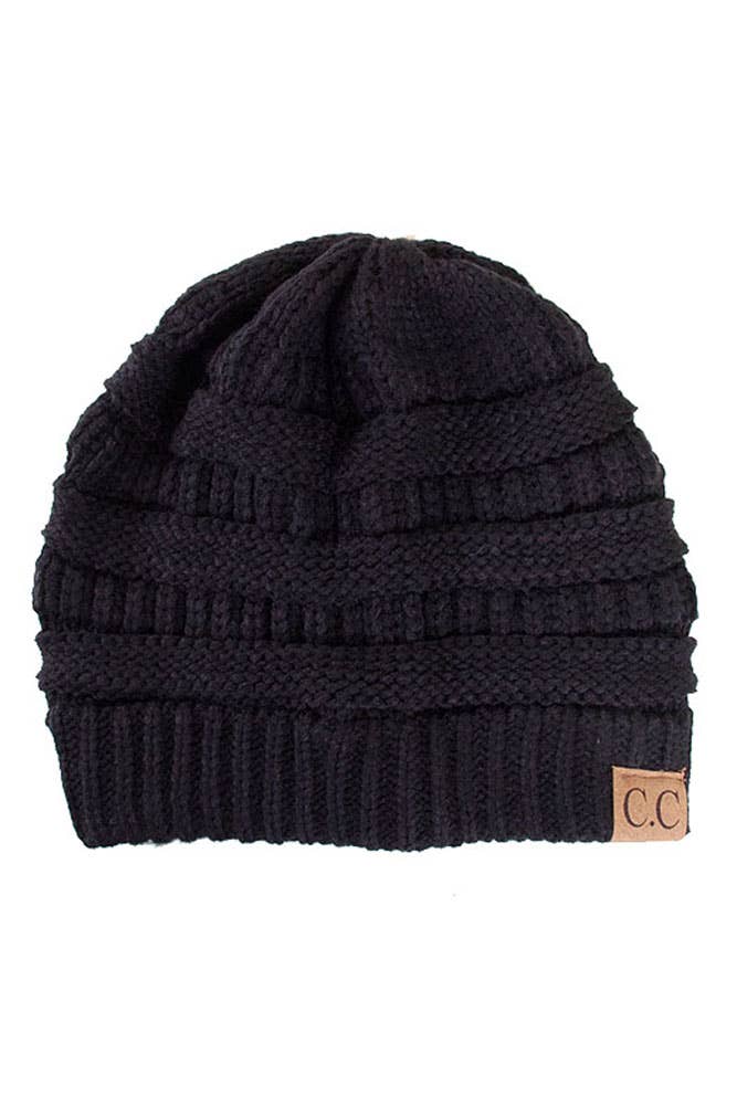 C.C Best Selling Cable Knit Classic Beanie Winter Hat (Copy)