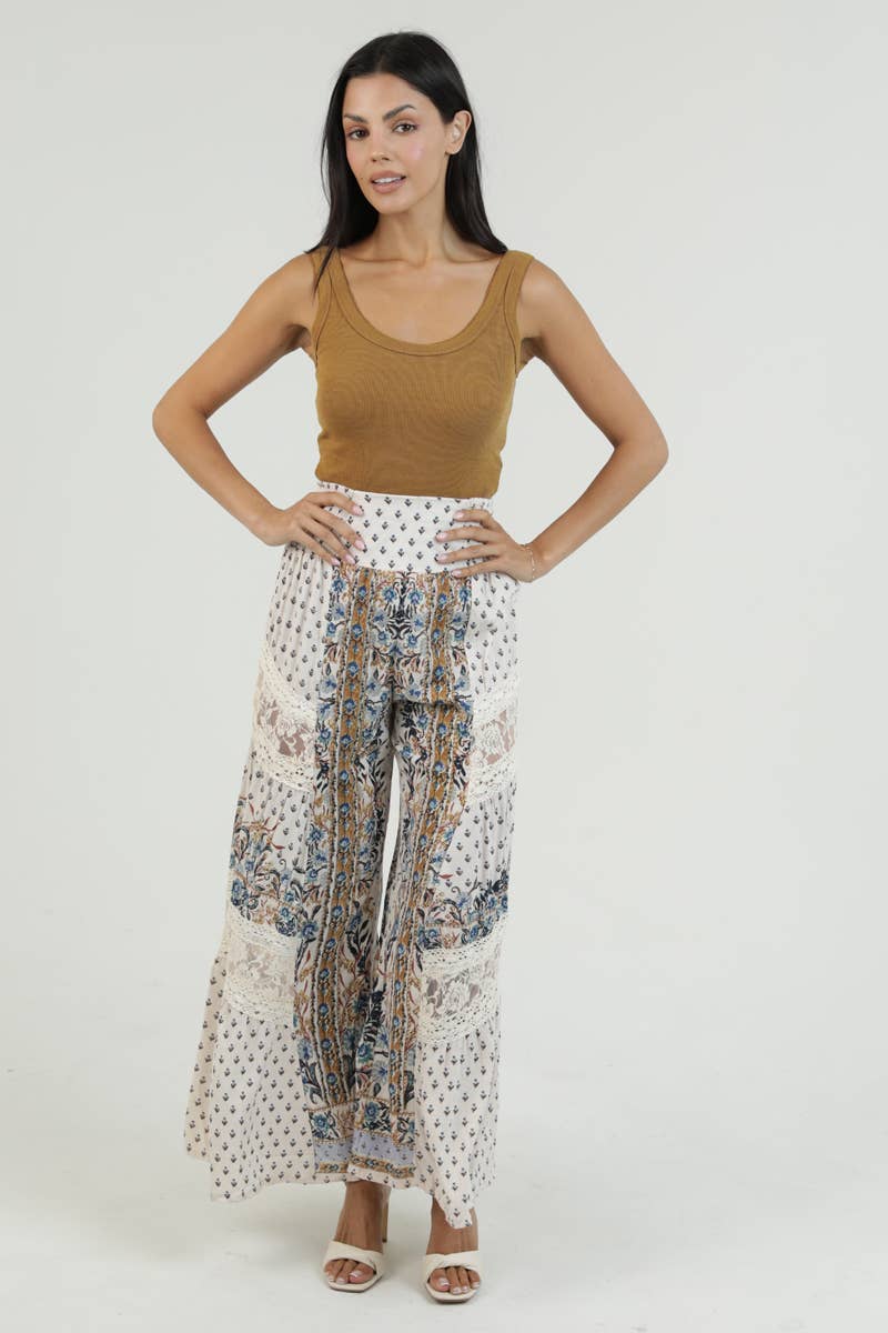B3808-A940 WIDE LEG PANT