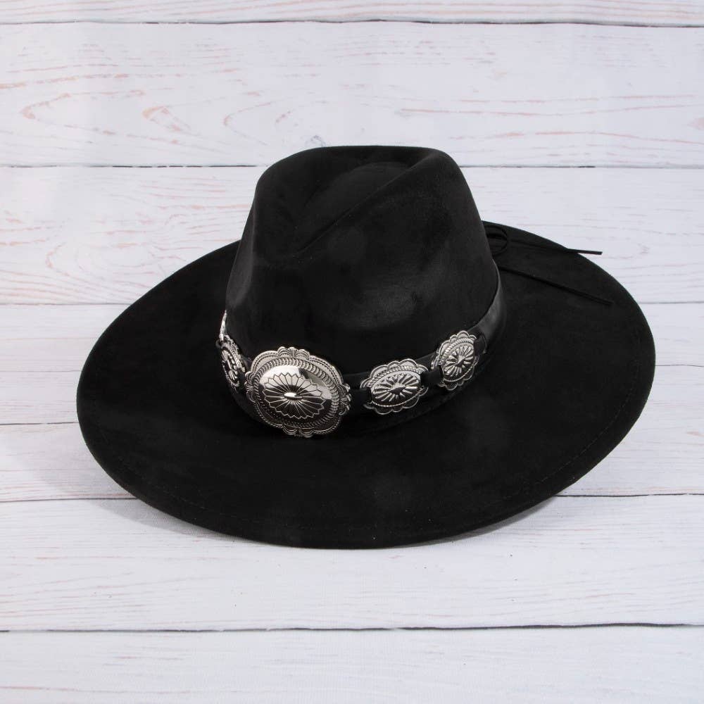 Concho Band Western Hat