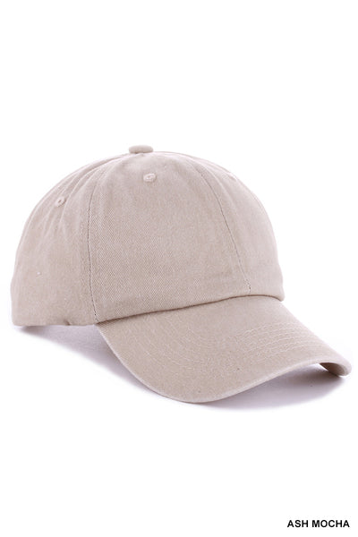 Mineral Washed Ball Cap