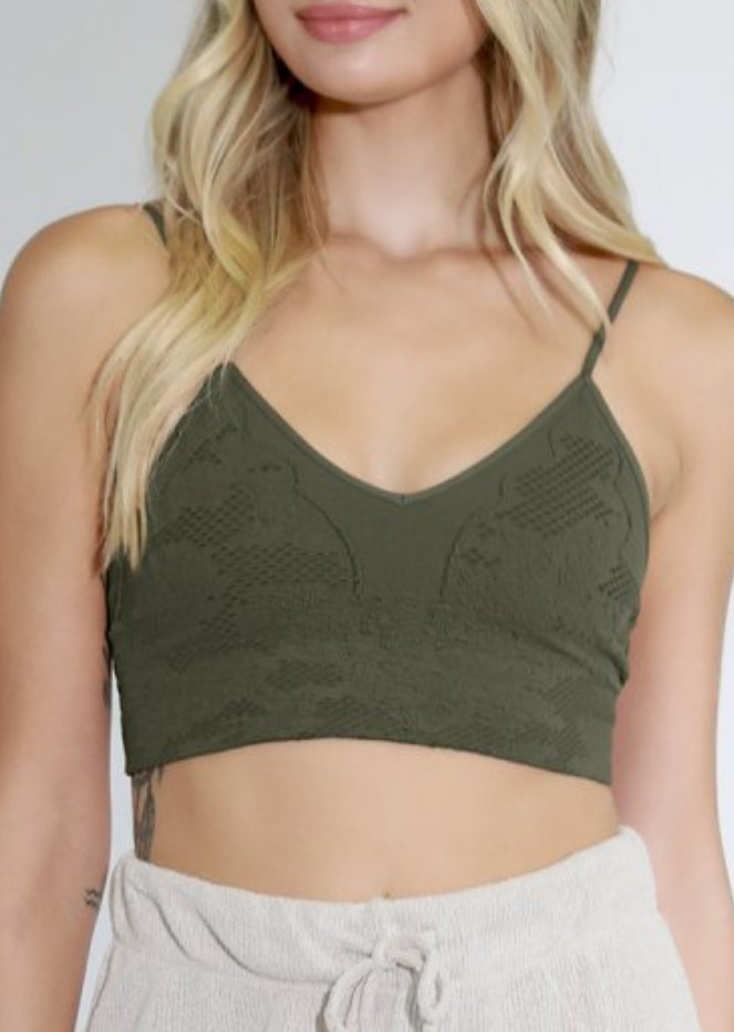 Nikibiki Lace Textured Brami