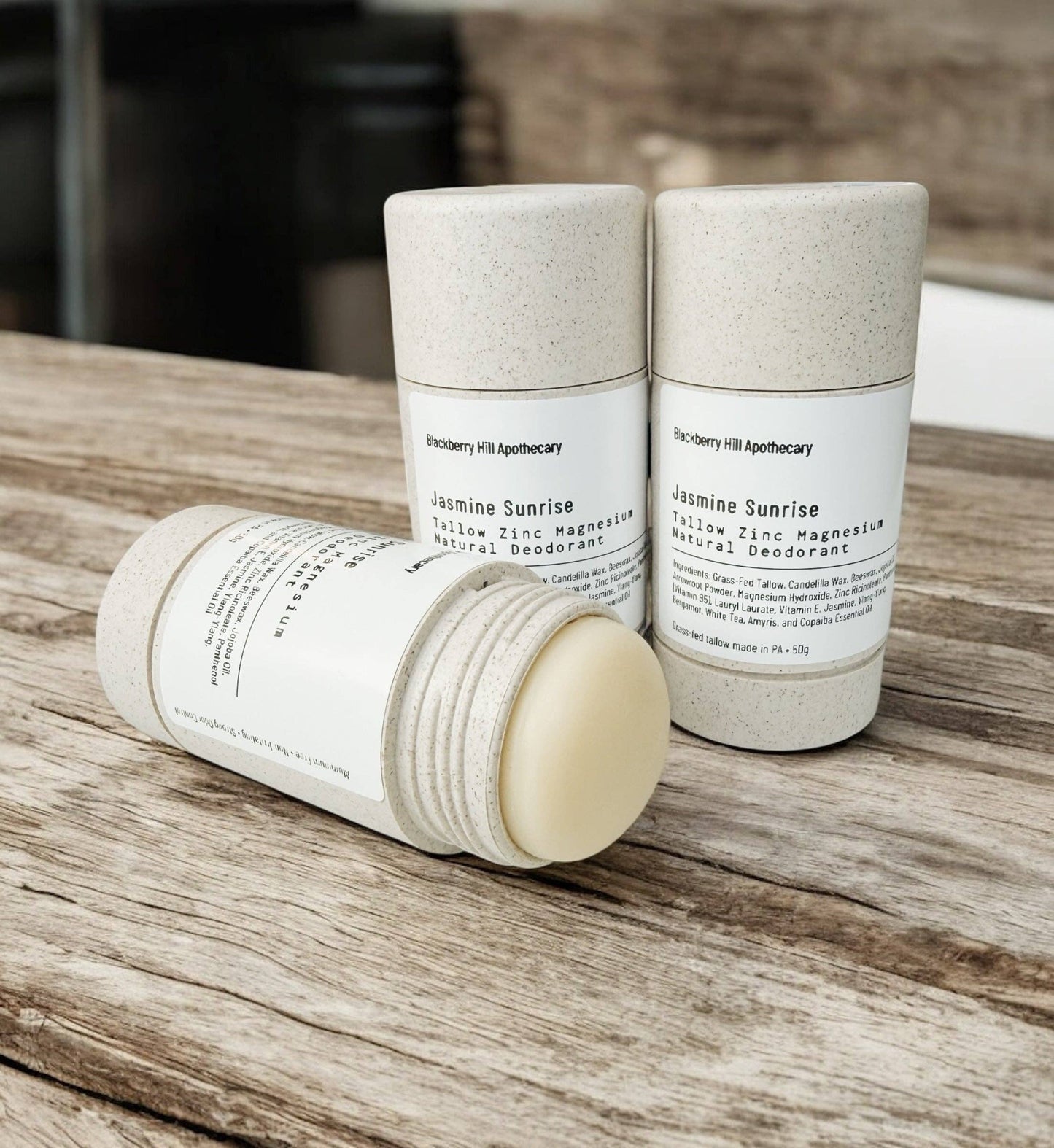 Natural Non-Irritating Deodorant + Tallow - Designed To Knock Out Odor