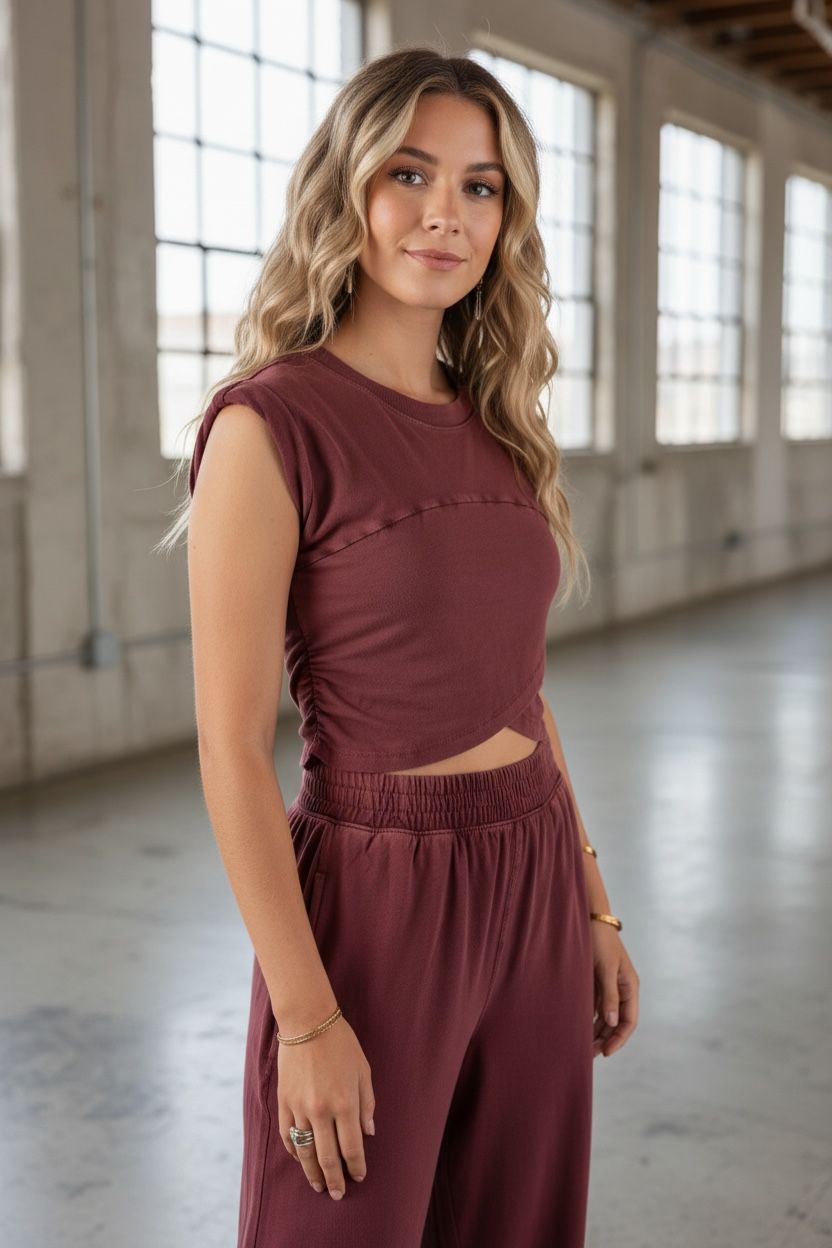 Eesome Wrap Crop Top