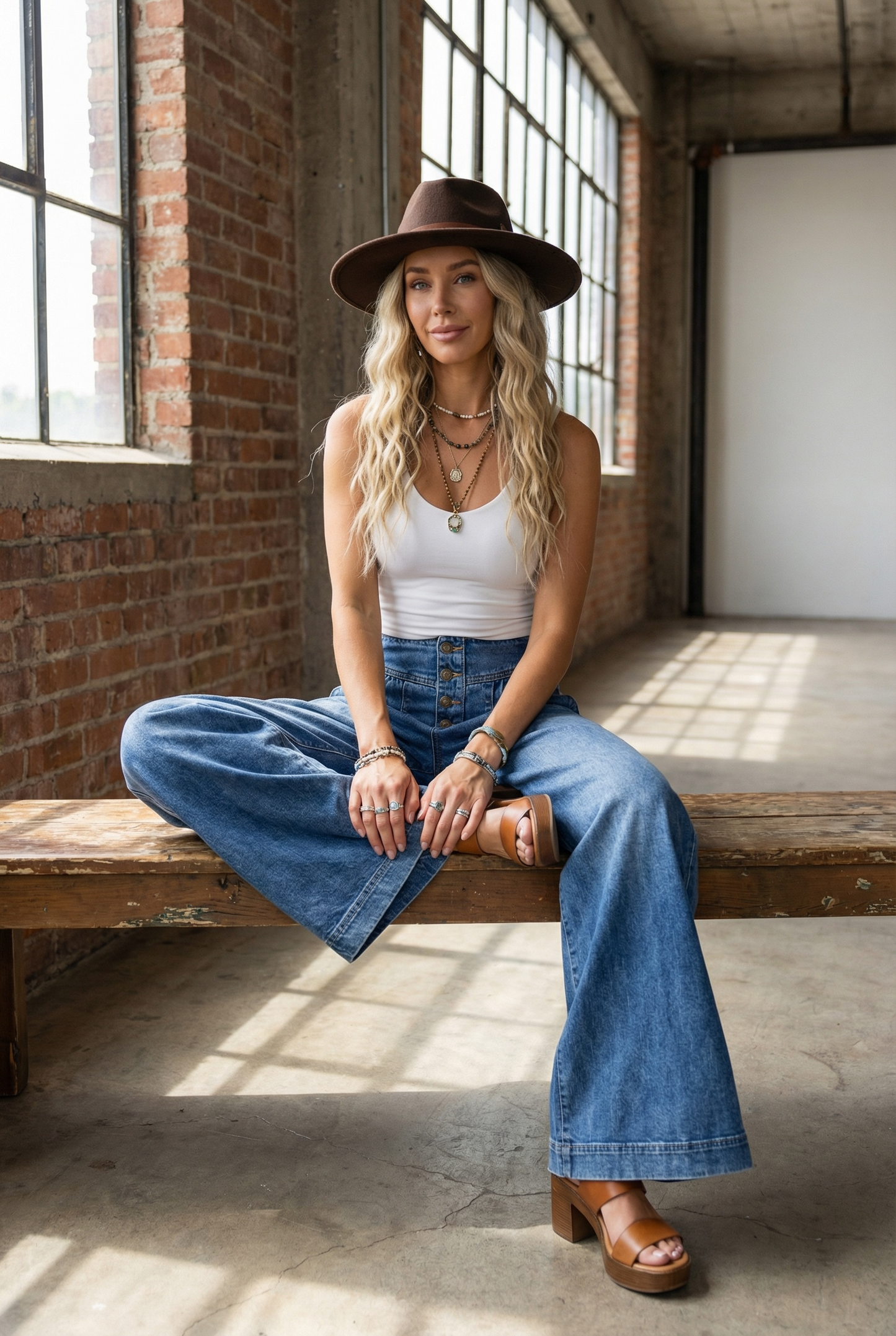 Cello Wide Leg Jeans