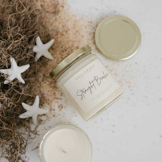 STRAIGHT BEACHIN | SUMMER | 8 OUNCE CANDLE