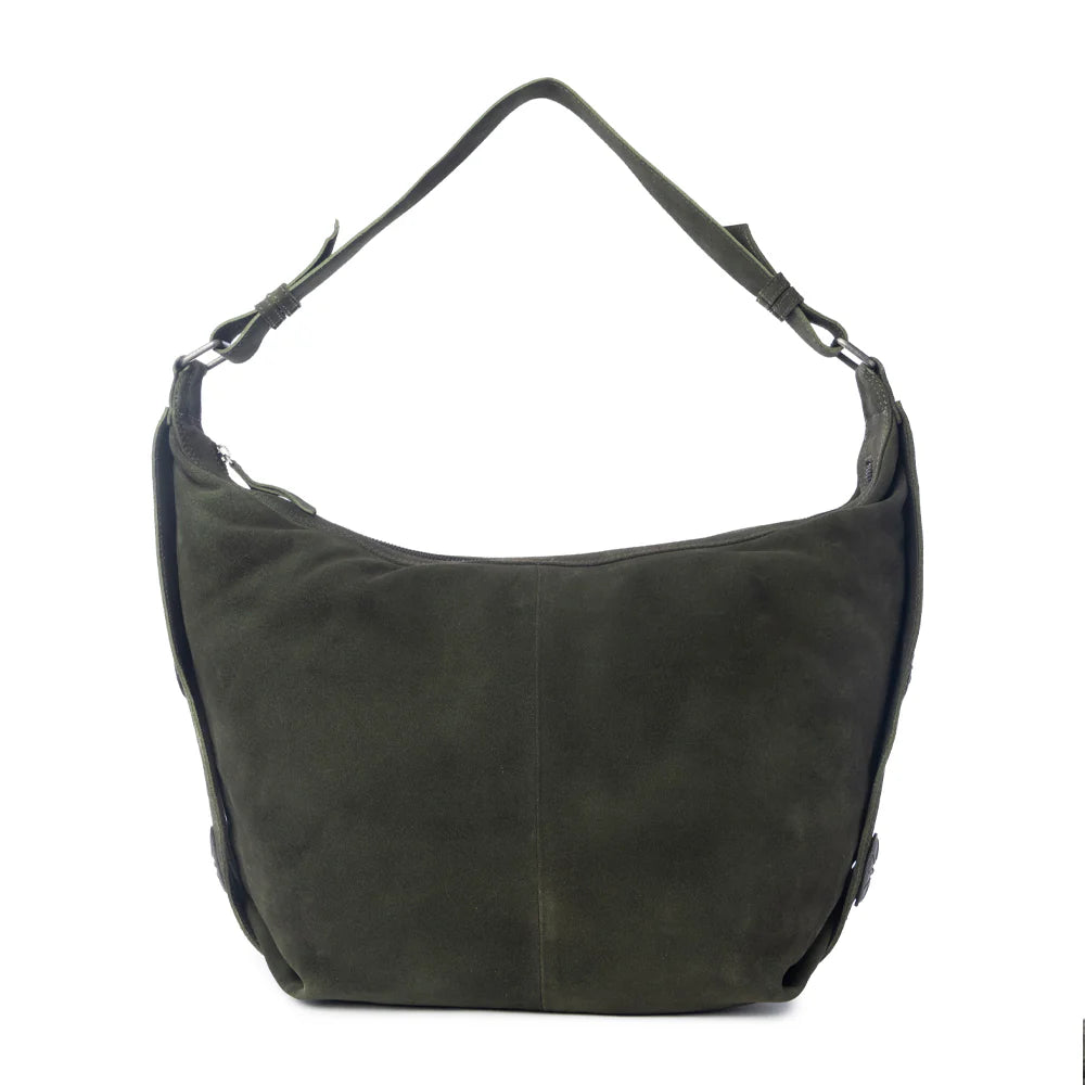 Hunter’s Grove Suede Leather Hobo