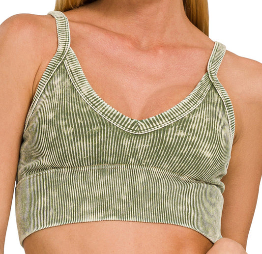 Washed Ribbed Brami