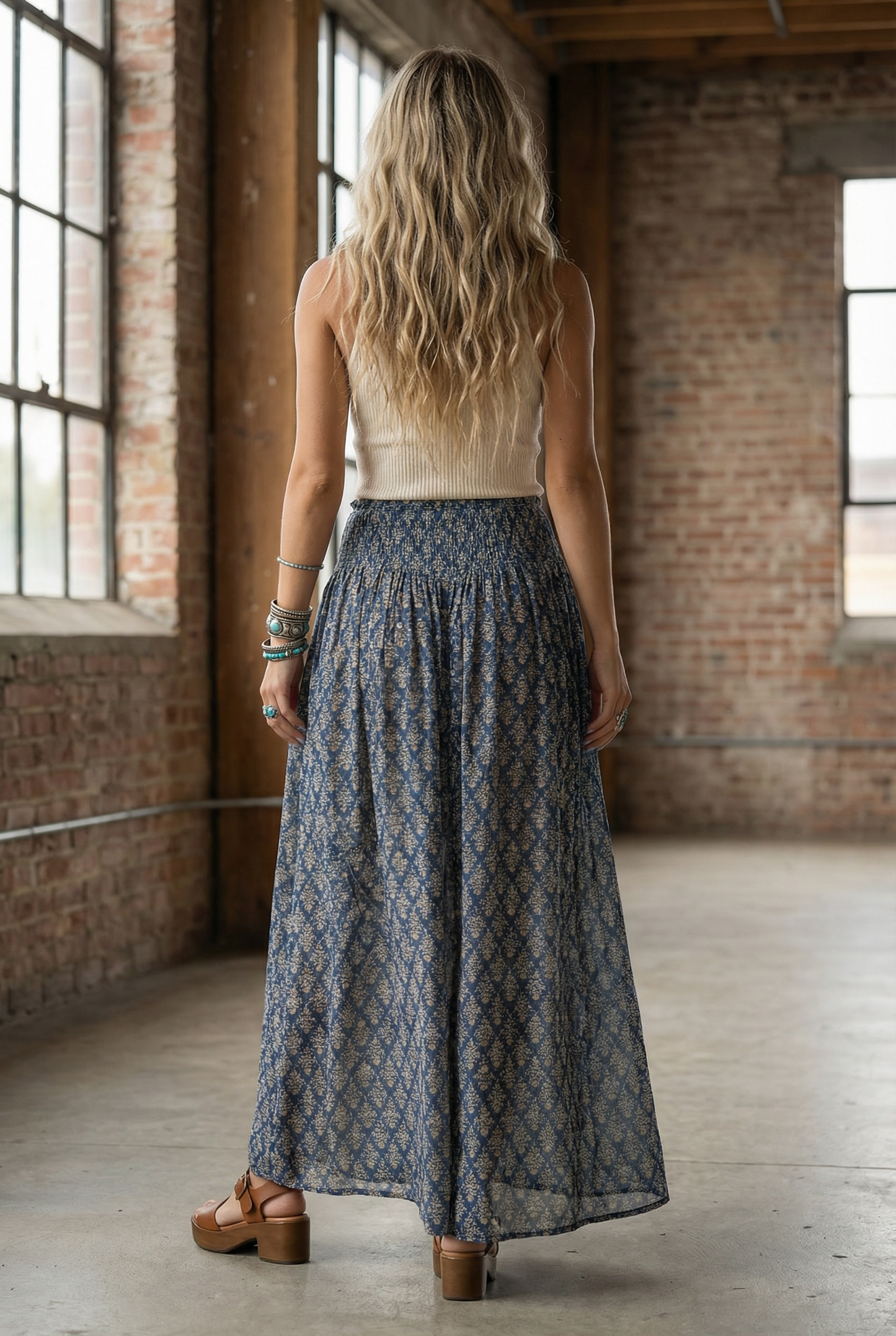 Promesa Floral Maxi Skirt